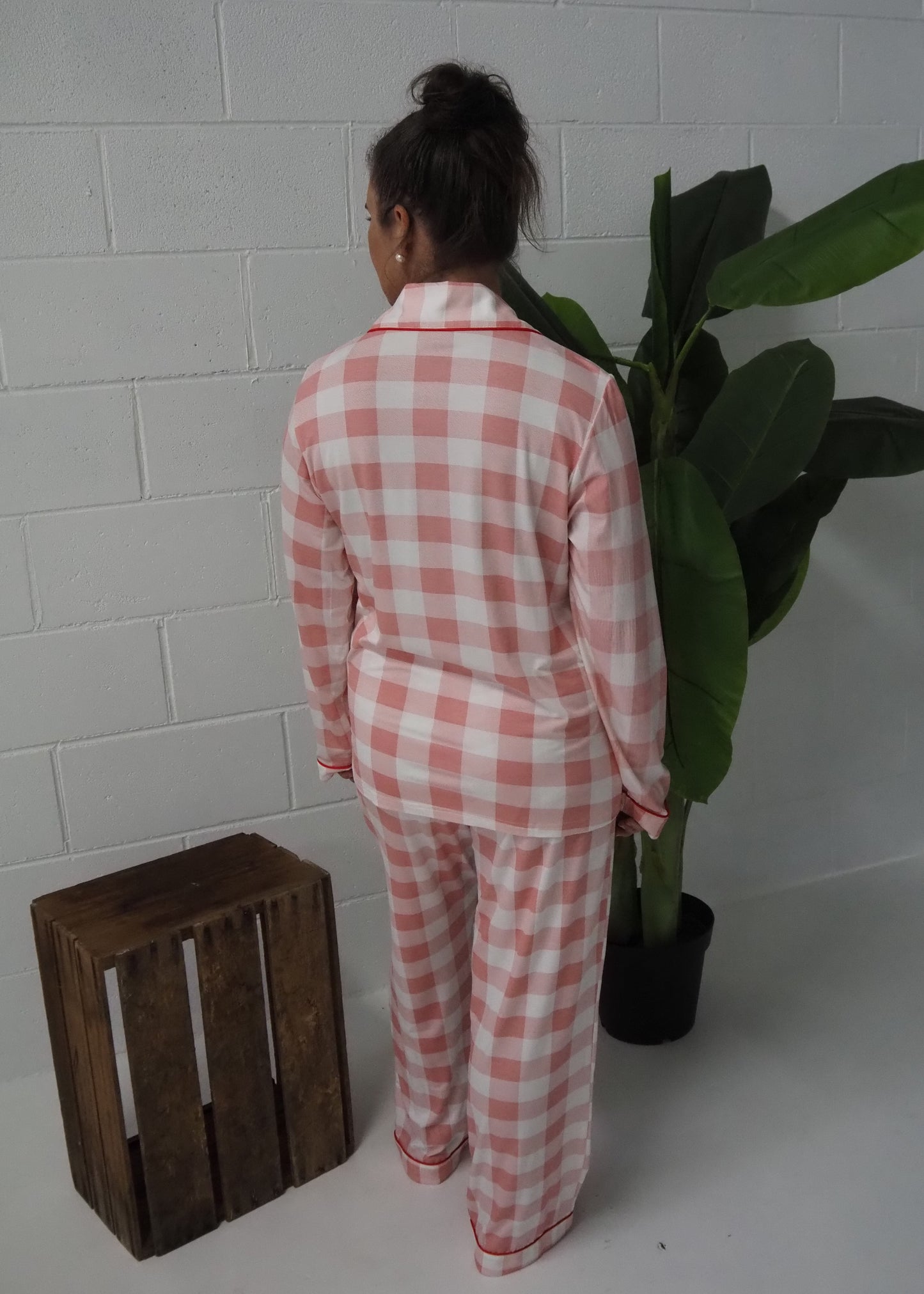 Nellie : Long Sleeve Buttoned Bamboo PJ's Set
