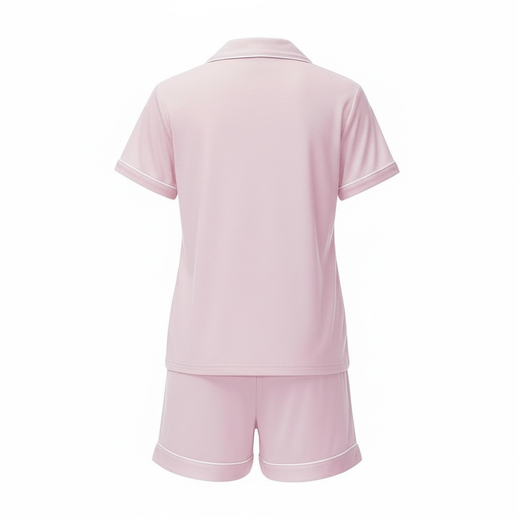 Light Pink Bamboo Sleeps Kids PJs – The Stella Set