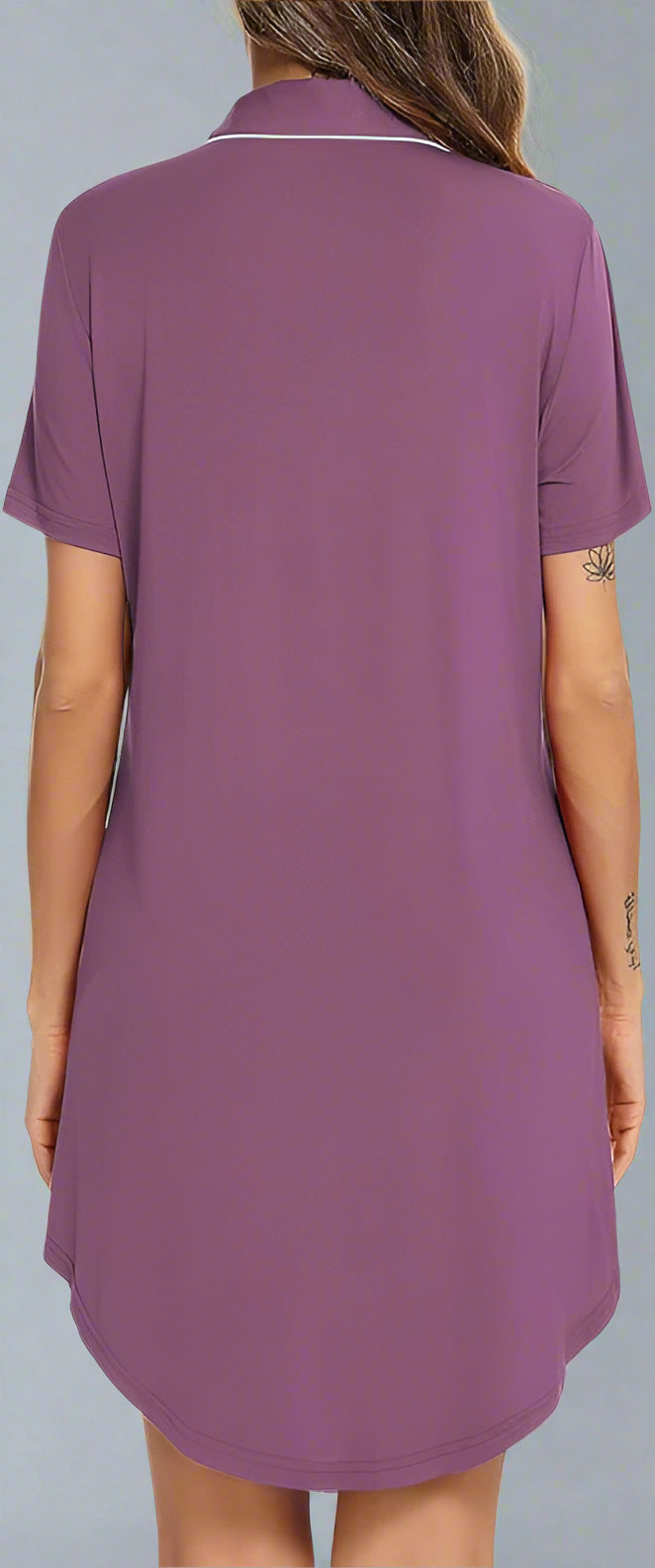 Short Sleeve Nightie - Yolanda