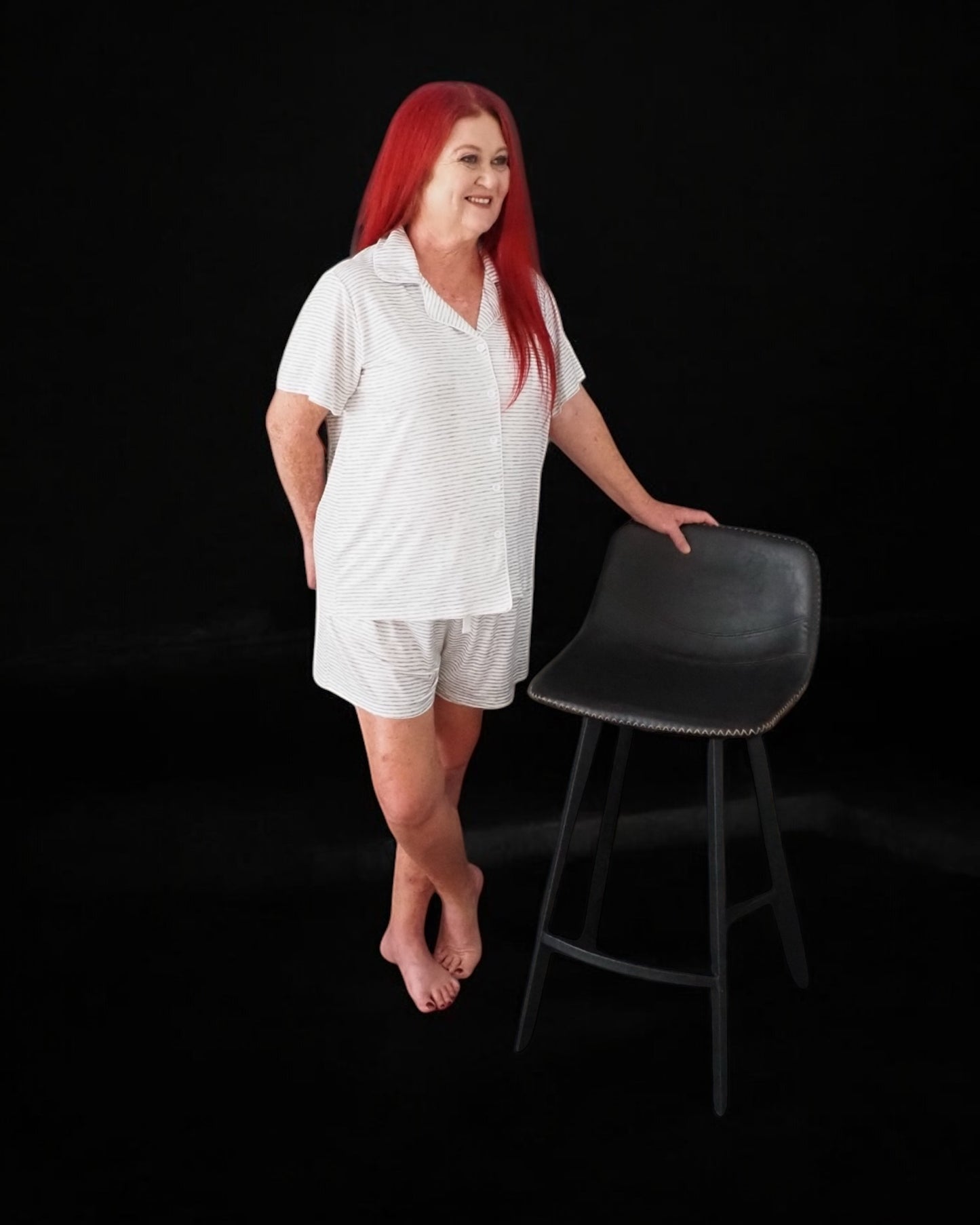 DANIELLE STRIPE : Short Pyjama Set