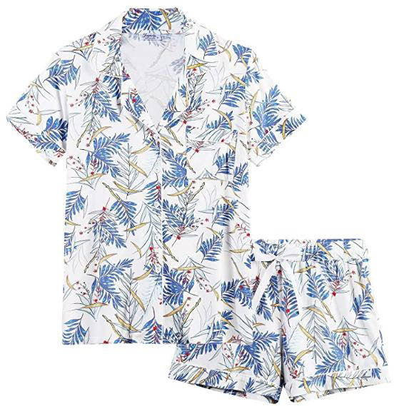 FINAL SALE : BLUE FERN : Short Pyjama Set