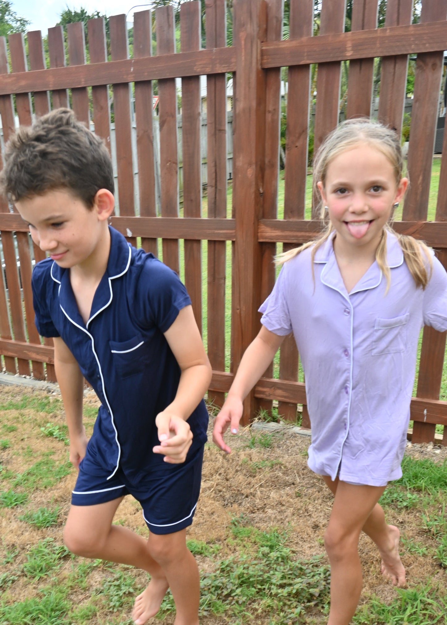 Purple Bamboo Sleeps Kids PJs – The Zarna Set