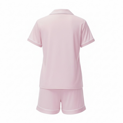 Light Pink Bamboo Sleeps Kids PJs – The Stella Set