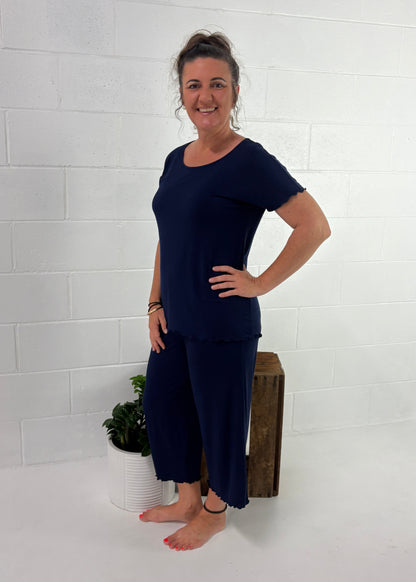 Bamboo Capri Pyjama Set
