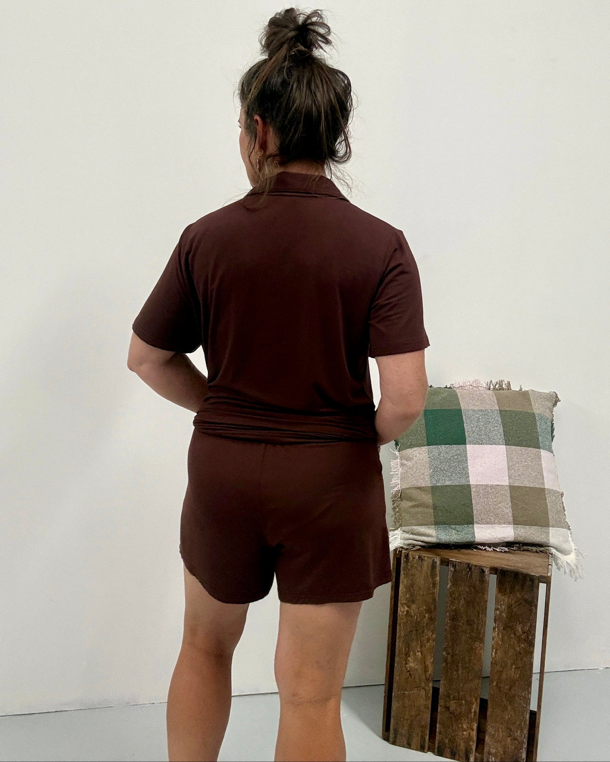 Chocolate Bamboo Short PJ Set – CC