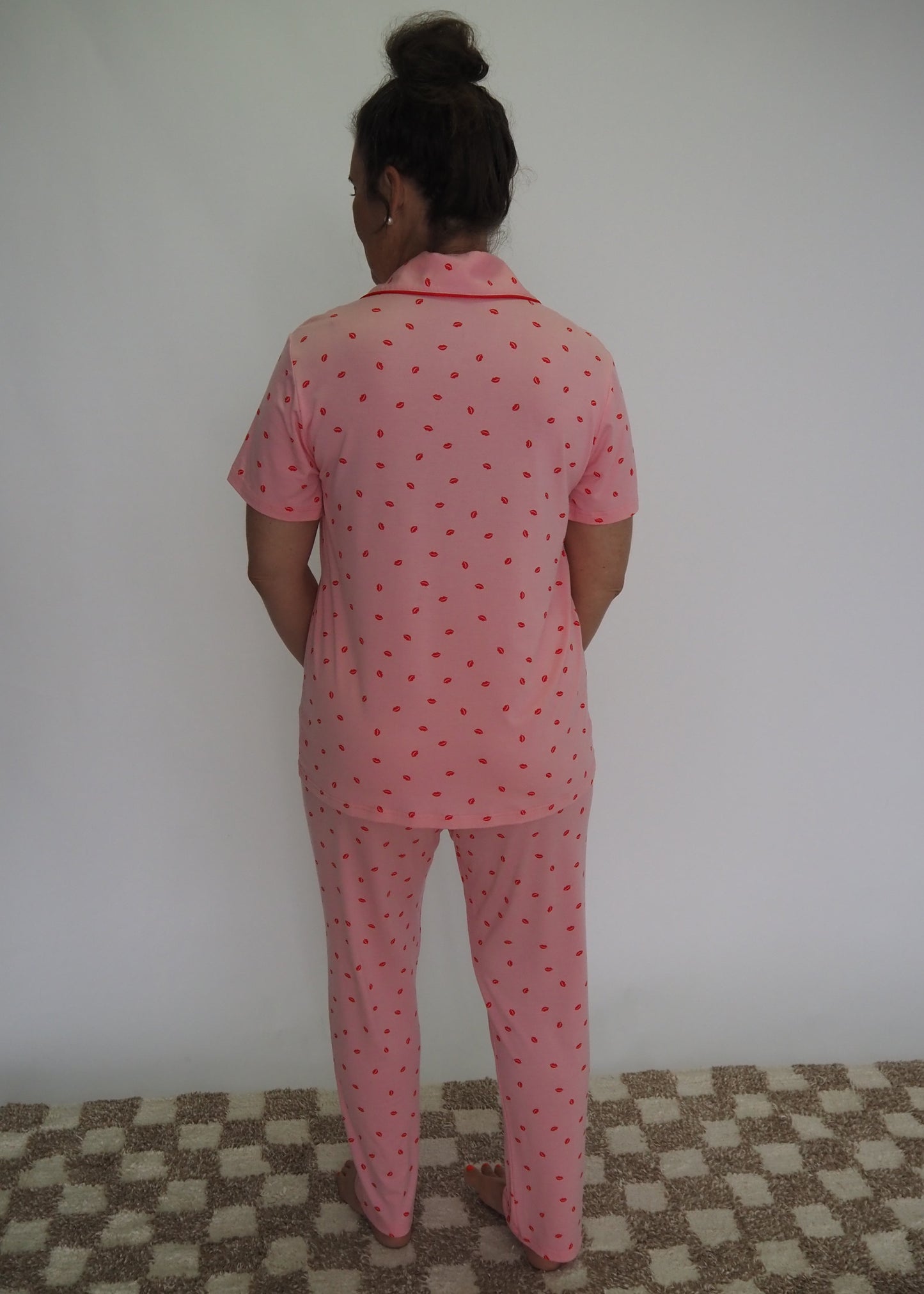 Short Sleeve with Long Pant Pyjama Set : KIKI