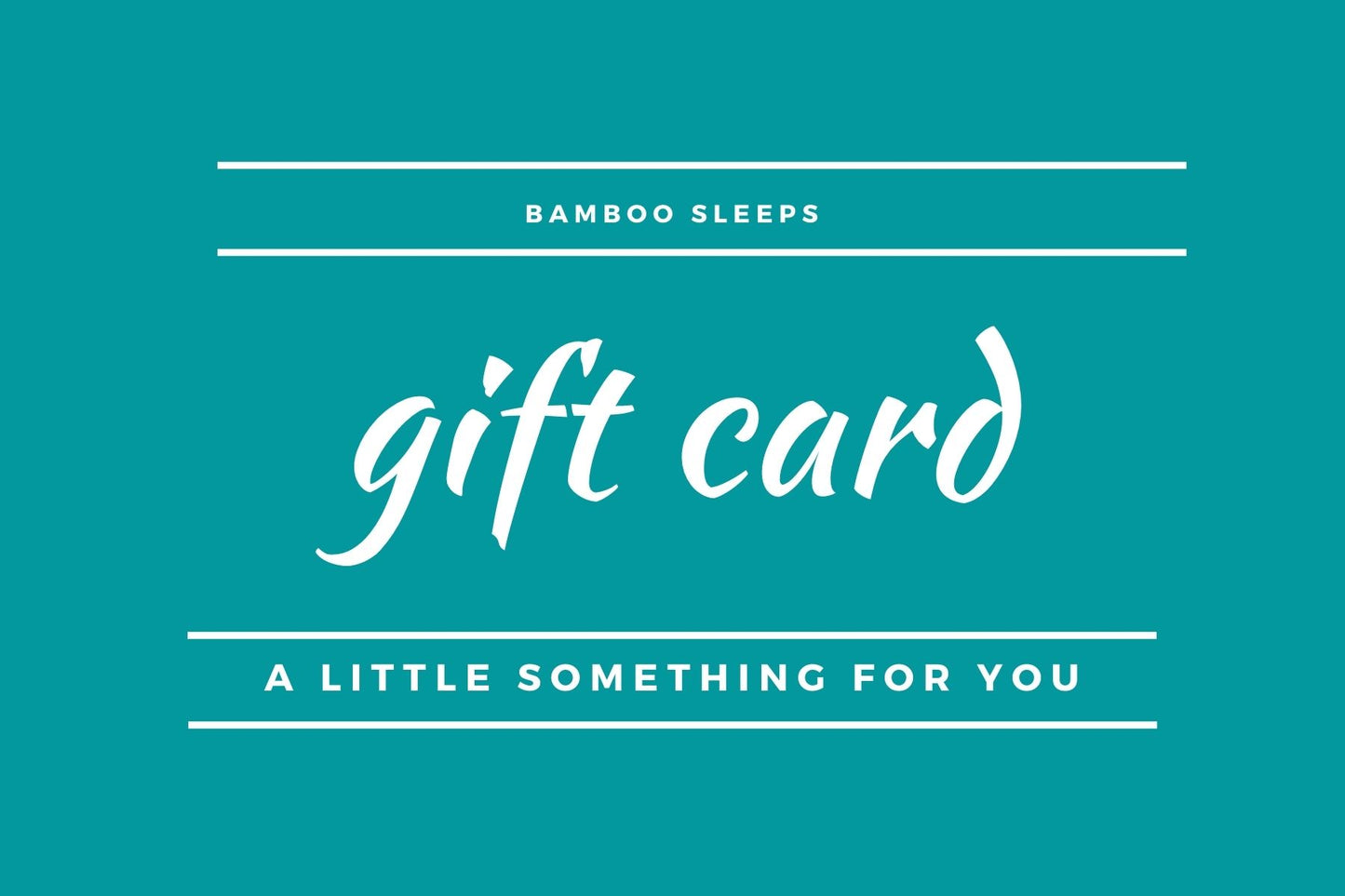 Bamboo Sleeps Gift Card